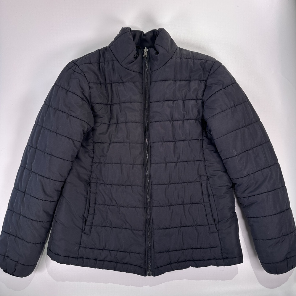 Wantdo Unisex Lightweight Quilted Puffer Jacket Insulated Black L - Picture 2 of 9